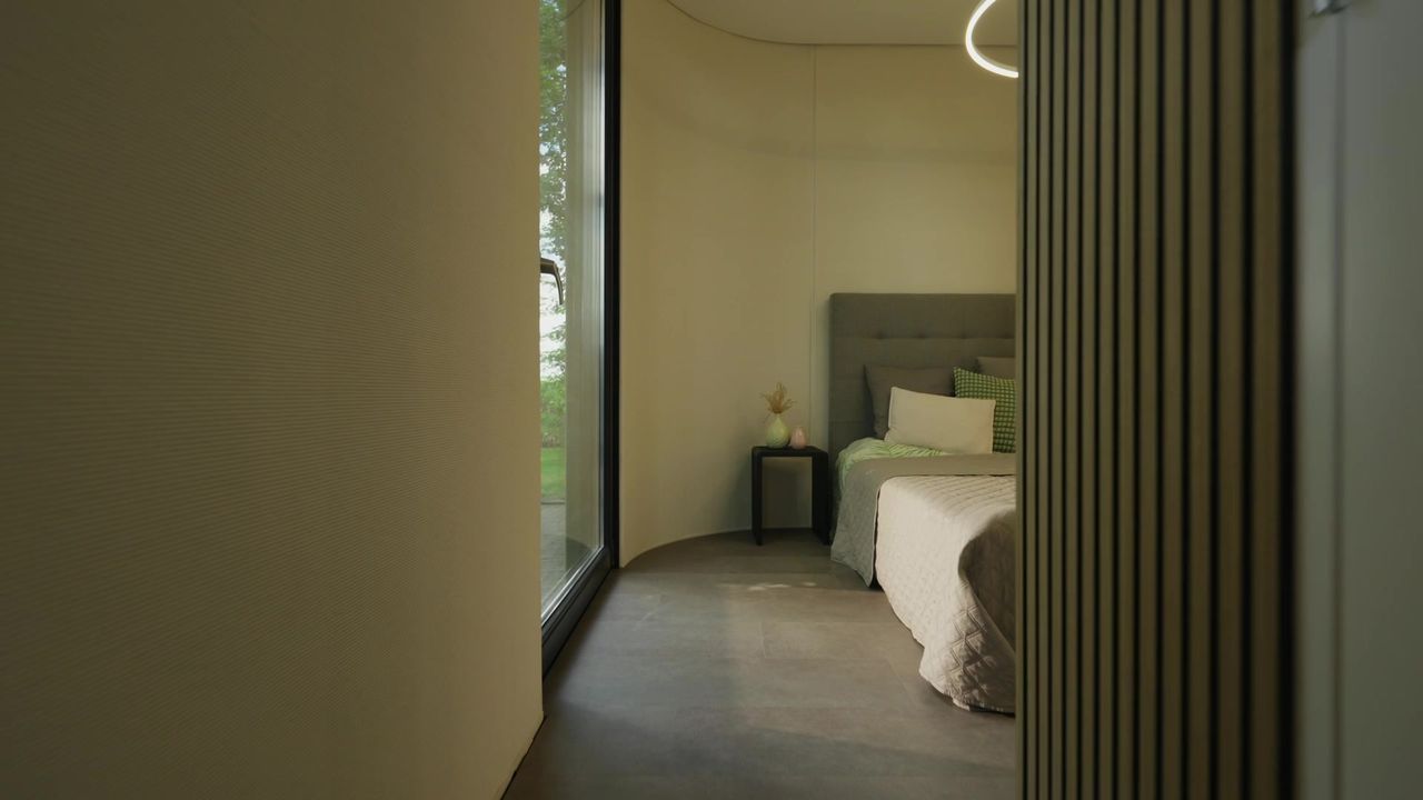 De slaapkamer van de Silva, zacht ochtendlicht