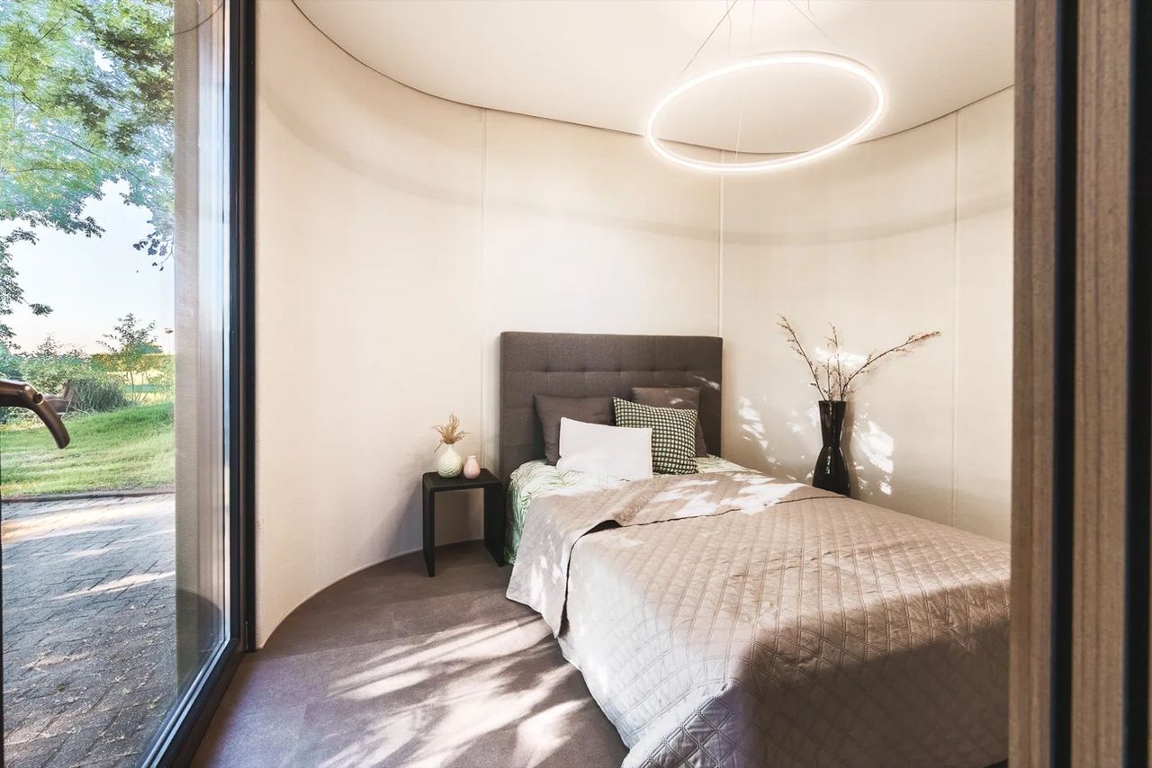 Slaapkamer van de Embrace in Everdingen